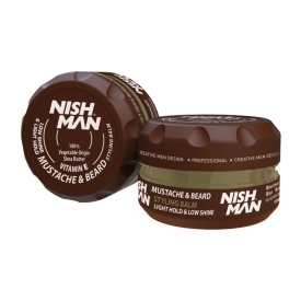 NishMan Balsam de styling pentru barba si mustata 100ml