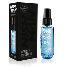 NishMan Spray parfumat pentru barba Genius 75 ml
