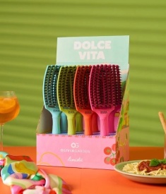 Olivia Garden Display 8 perii de par Finger Combo Dolce Vita Boar&Nylon
