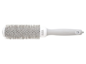 Olivia Garden Perie profesionala de par Expert Blowout Speed Wavy Bristle White&Grey 25mm