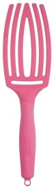Olivia Garden Perie de par cu peri de mistret+nailon Finger Combo Hot Pink Medium