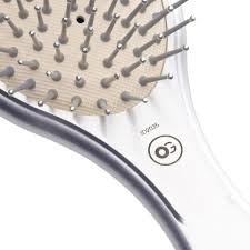 Olivia Garden Perie de par cu peri ionici din nailon Expert Care Oval Nylon Silver