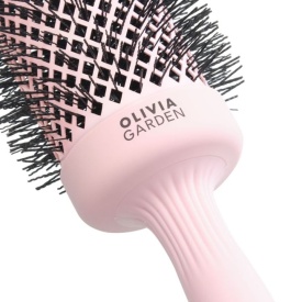 Olivia Garden Perie de par Expert Blowout Shine Pastel Pink 55mm