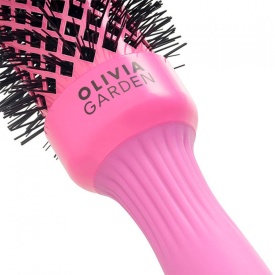 Olivia Garden Perie profesionala de par Expert Blowout Shine Pink 35mm