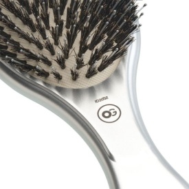 Olivia Garden Perie profesionala ceramic+ion cu peri de mistret+nailon Supreme Combo Grey