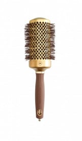 Olivia Garden Perie profesionala de par 55mm Expert Blowout Shine Wavy Bristles Gold&Brown