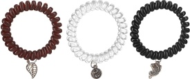 Ronney Elastice spiralate colorate pentru par Funny Ring Bubble 3buc