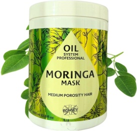 Ronney Professional Masca pentru par cu porozitate medie Oil System Moringa 1000ml