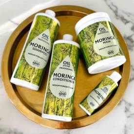 Ronney Professional Ulei de par cu clatire - porozitate medie Oil System Moringa 150ml