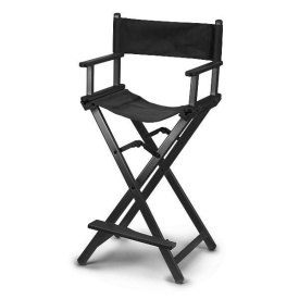 Scaun de make-up pliabil din aluminiu cu personalizare