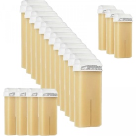 Xanitalia Pachet 48 buc. Ceara de epilat de unica folosinta cu argan 100ml