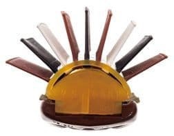 YS Park Dragon Air Styler DB24 - Perie profesionala antistatica pentru coafat choco mix