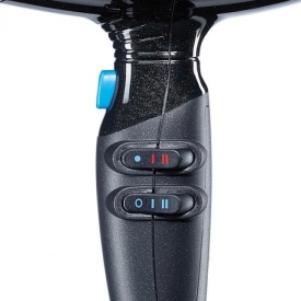 Babyliss Pro  Uscator de par ionic negru 2400W Vulcano HQ