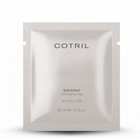 Cotril Argila detoxifianta pentru scalp SOS Scalp Care Clay 12x50ml