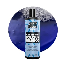 Crazy Color Sampon pentru par albastru Blue 250ml