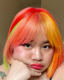 Crazy Color Vopsea semipermanenta 70 Peachy Coral 100ml