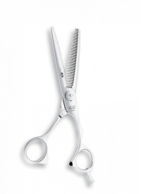 Kasho Foarfeca de filat 6 inch 38 dinti cu lama dublu zimtata Green Series (KGRS-60 OS WT38B)