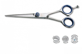 Kiepe Professional Foarfeca de tuns dreapta 6.5 inci Blue Fire