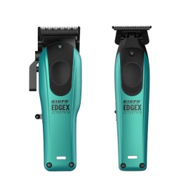 Kiepe Professional Set Edgex UltraThin: masina de tuns + contur Cordless Blue