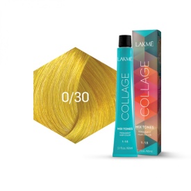 Lakme Vopsea de par permanenta 0/30 galben Collage Mix Tone 60ml