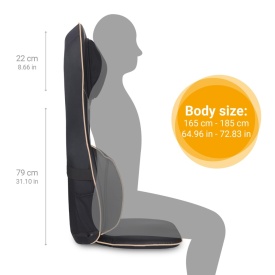 Medisana Husa pentru scaun cu masaj prin presopunctura Shiatsu MC 825