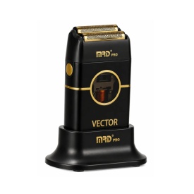 MRD PRO Aparat de ras dublu fara fir Vector Black Cordless Shaver