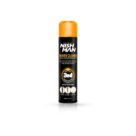 NishMan Spray 3 in 1 pentru intretinerea cutitelor masinilor de tuns si contur 300ml