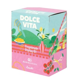 Olivia Garden Display 8 perii de par Finger Combo Dolce Vita Boar&Nylon