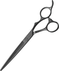 Olivia Garden Foarfeca de tuns offset 6.5 inci SilkCut PRO Black