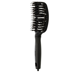 Olivia Garden Perie cu peri de mistret si nailon Expert Care Flex Black Label