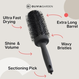 Olivia Garden Perie de par 55mm Blowout Speed XL Black