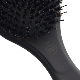 Olivia Garden Perie cu peri de mistret si nailon Expert Care Oval Black Label
