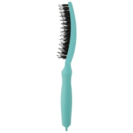 Olivia Garden Perie de par cu peri de mistret+nailon Finger Combo Mint Medium