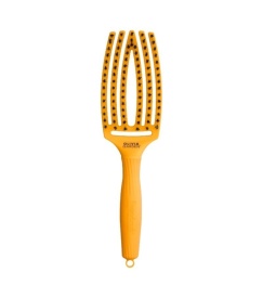 Olivia Garden Perie de par cu peri de mistret+nailon Finger Combo On The Road Again Yellow Sunshine