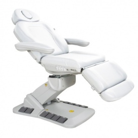 Pat electric pentru tratamente cu 4 motoare Medical Plus - alb