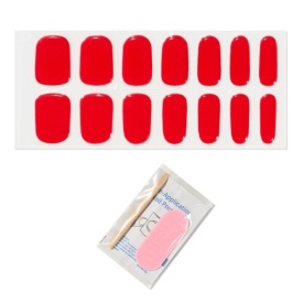 Pinx Sticker pentru unghii din gel - Classic Red 14buc
