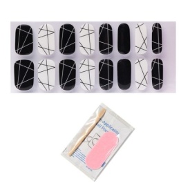 Pinx Sticker pentru unghii din gel - Fun Lines 14buc