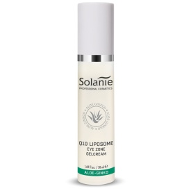 Solanie Gel antirid cu lipozomi si Q10 pentru conturul ochilor Aloe Ginkgo 50ml