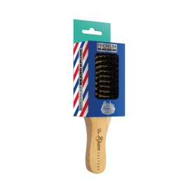 The Shave Factory Perie din lemn pentru fade - Premium Light Brown