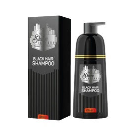 The Shave Factory Sampon nuantator negru pentru barbati Black Hair 400ml