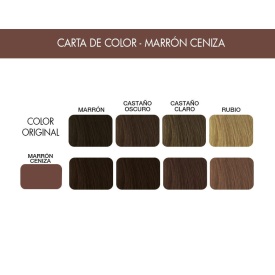 Thuya Professional Ash Brown - Vopsea pentru gene si sprancene maro cenusiu 14ml