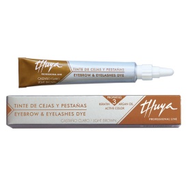 Thuya Professional Vopsea pentru gene si sprancene maro deschis Light Brown 14ml