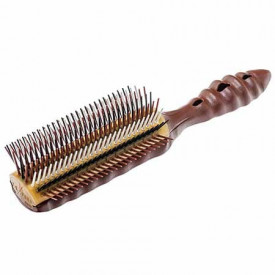 YS Park Dragon Air Styler DB26 - Perie profesionala antistatica semicirculara pentru coafat choco mix