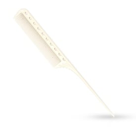 YS Park Pieptan cu codita pentru sectionare 101 - alb