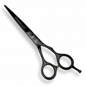 Akashi Set profesional de foarfeci offset tuns+filat P55+PM55 X-treme Cut Set 3