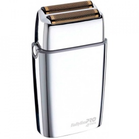 Babyliss Pro Shaver Silver - Aparat de ras profesional dublu cu acumulator si cablu FXFS2E