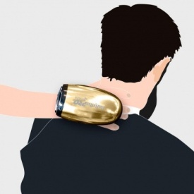 Babyliss Pro Aparat pentru masaj capilar cu acumulator VibeFX Gold
