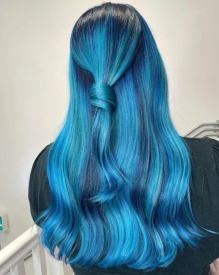 Crazy Color Vopsea semipermanenta 44 Capri Blue 100ml