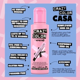 Crazy Color Vopsea semipermanenta 64 Marshmallow 100ml
