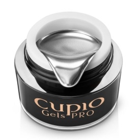 Cupio Gel metalic pentru design - Silver 5g